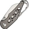 Civivi Pragma Gray Button Lock Wharncliffe Knife