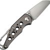 Civivi Pragma Gray Button Lock Wharncliffe Knife
