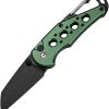 Civivi Pragma Green Button Lock Wharncliffe Knife