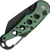 Civivi Pragma Green Button Lock Wharncliffe Knife