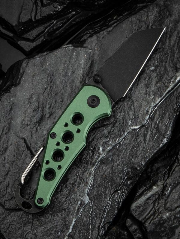 Civivi Pragma Green Button Lock Wharncliffe Knife