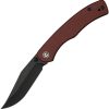 Civivi Clingman Linerlock Burgundy G10 Folding Knife
