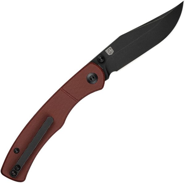 Civivi Clingman Linerlock Burgundy G10 Folding Knife