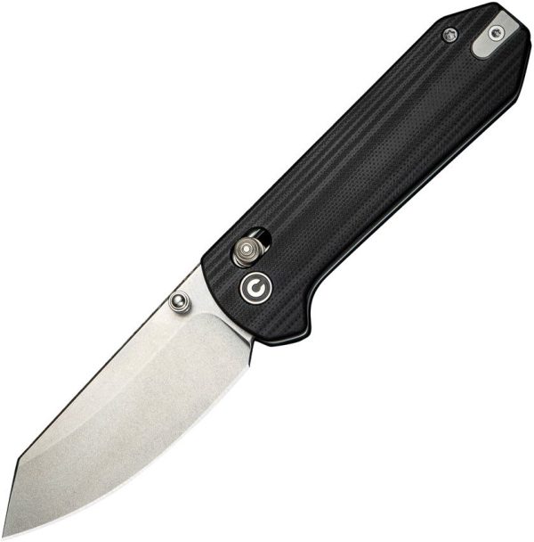 Civivi Yonder Crossbar Lock Black G10 Folding Knife