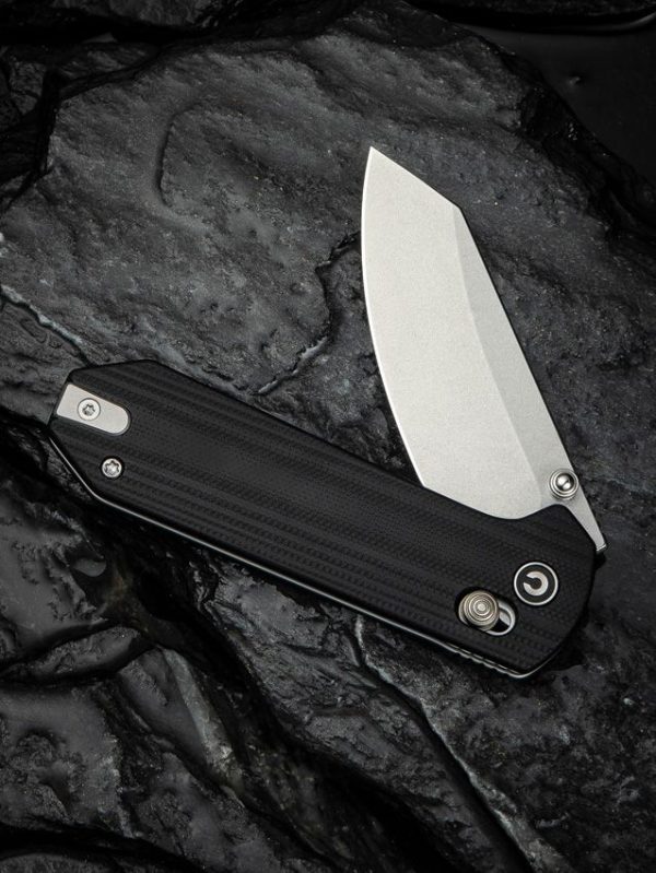 Civivi Yonder Crossbar Lock Black G10 Folding Knife