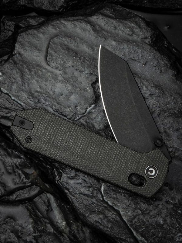 Civivi Yonder Crossbar Lock Green Micarta Folding Knife