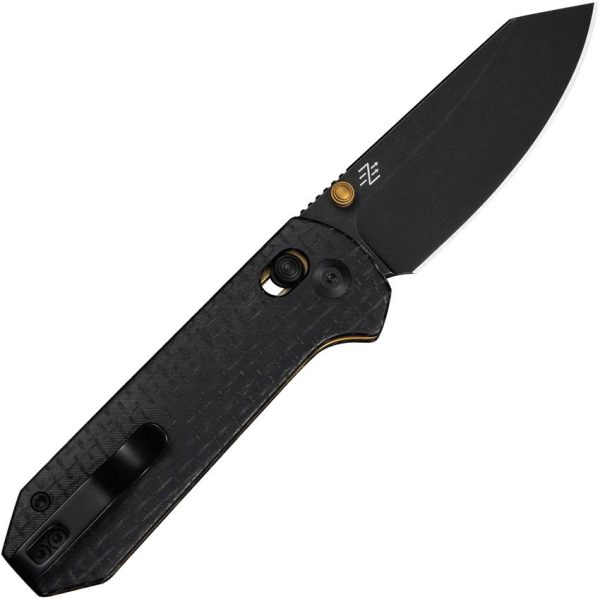 Civivi Yonder Crossbar Lock Black Burlap Micarta