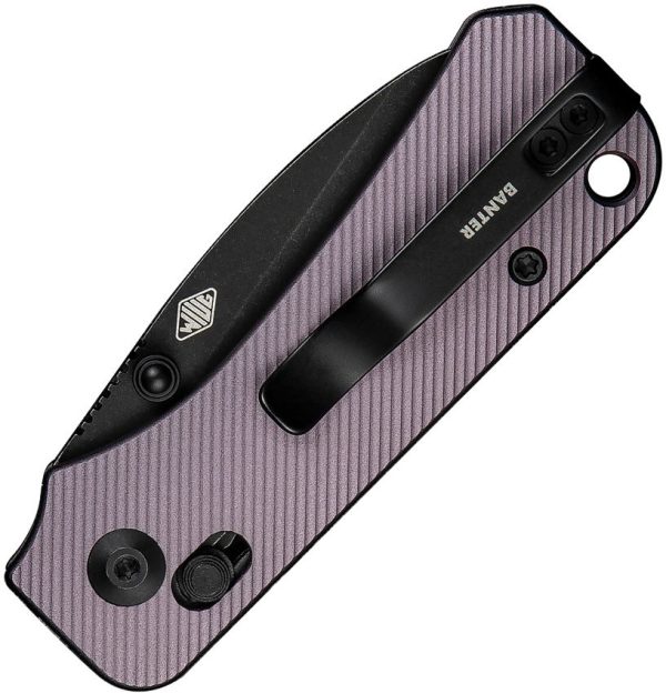 Civivi Baby Banter 2 Crossbar Lock Purple Aluminum
