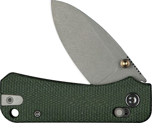 Civivi Baby Banter 2 Crossbar Lock - Green Micarta