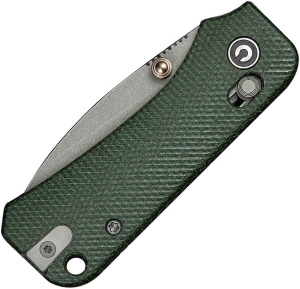 Civivi Baby Banter 2 Crossbar Lock - Green Micarta