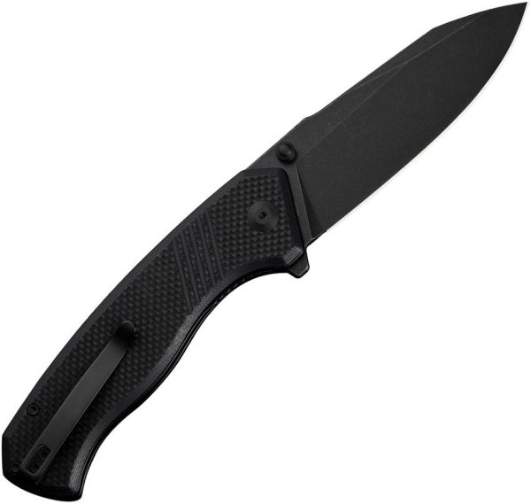 Civivi Placoid Linerlock Black G10 Clip Point