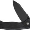 Civivi Placoid Linerlock Black G10 Clip Point