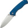 Civivi Placoid Linerlock Blue Shredded G10