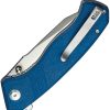 Civivi Placoid Linerlock Blue Shredded G10