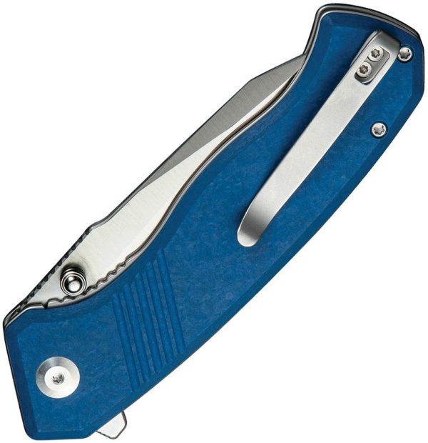 Civivi Placoid Linerlock Blue Shredded G10