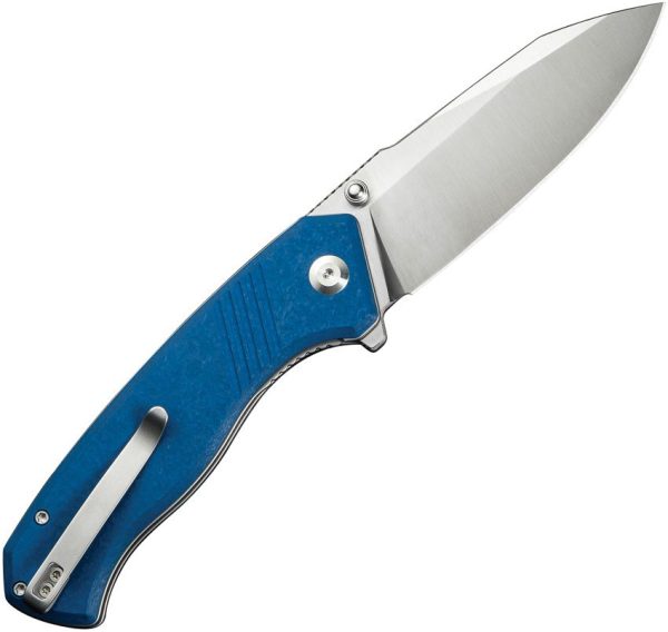 Civivi Placoid Linerlock Blue Shredded G10