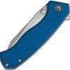 Civivi Placoid Linerlock Blue Shredded G10