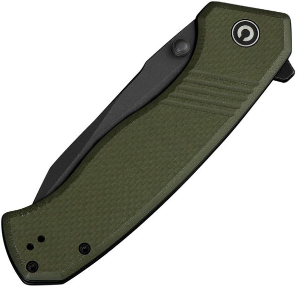 Civivi Placoid Linerlock OD Green G10