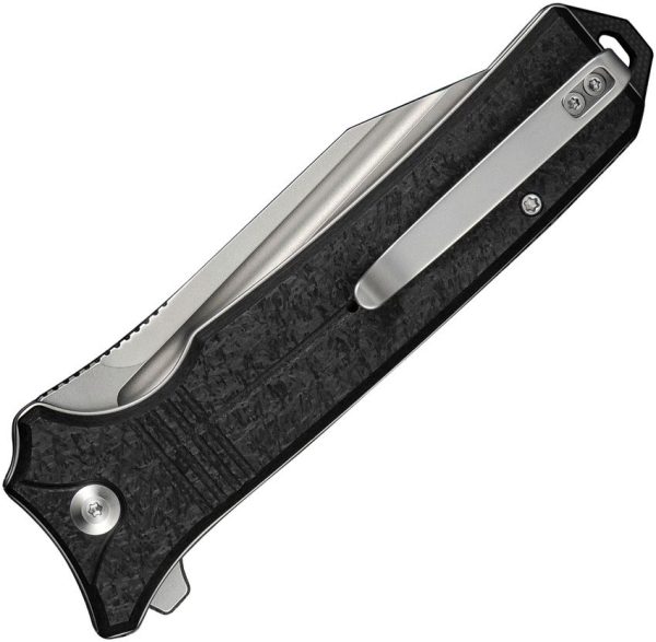 Civivi Neurohaptic Button Lock Black Shredded