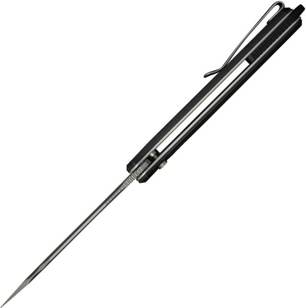 Civivi Neurohaptic Button Lock Black Shredded