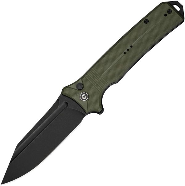 Civivi Neurohaptic Button Lock OD Green G10