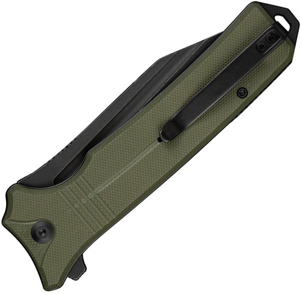 Civivi Neurohaptic Button Lock OD Green G10
