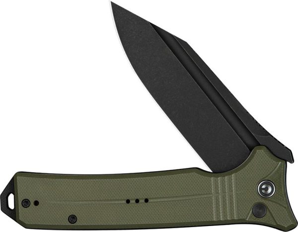 Civivi Neurohaptic Button Lock OD Green G10