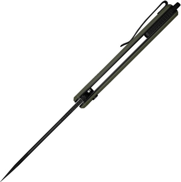 Civivi Neurohaptic Button Lock OD Green G10