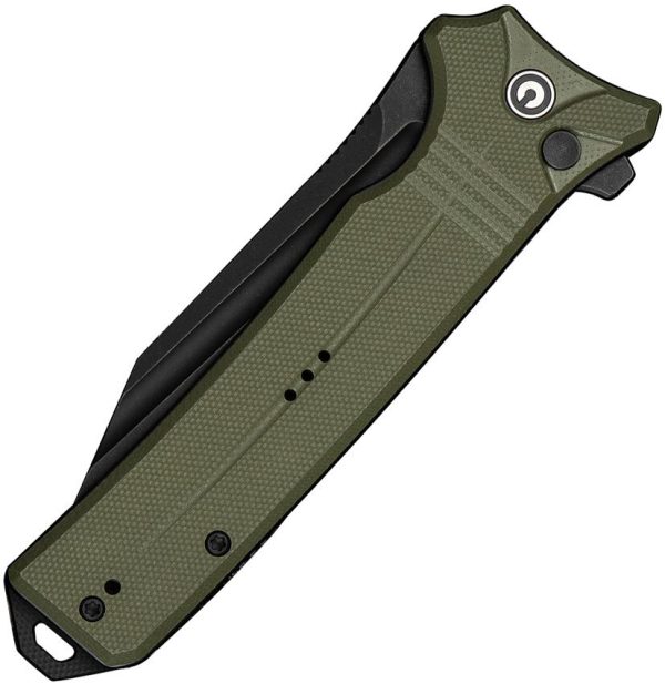Civivi Neurohaptic Button Lock OD Green G10