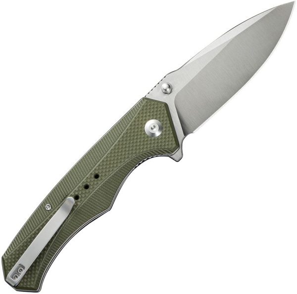 Civivi Photonix Linerlock Green G10 Handle