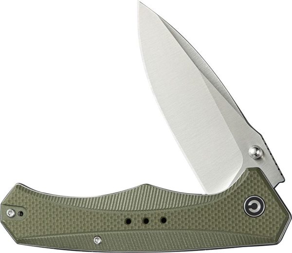 Civivi Photonix Linerlock Green G10 Handle
