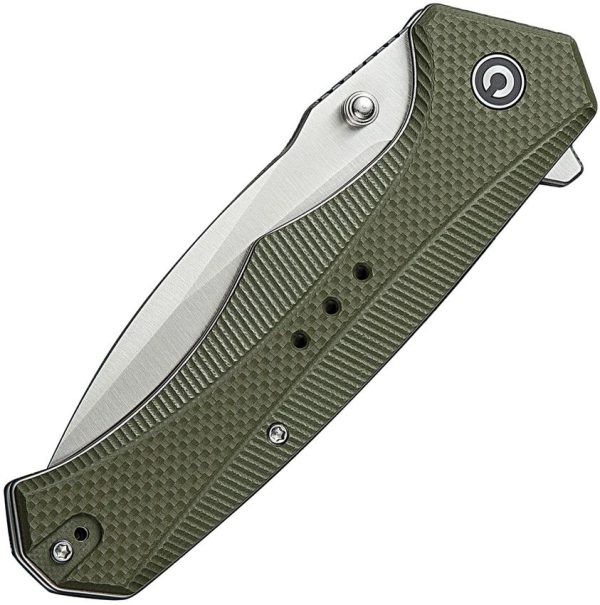 Civivi Photonix Linerlock Green G10 Handle