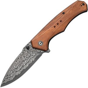 CIVC23081BDS1.jpg Civivi Photonix Linerlock Damascus Wood Handle