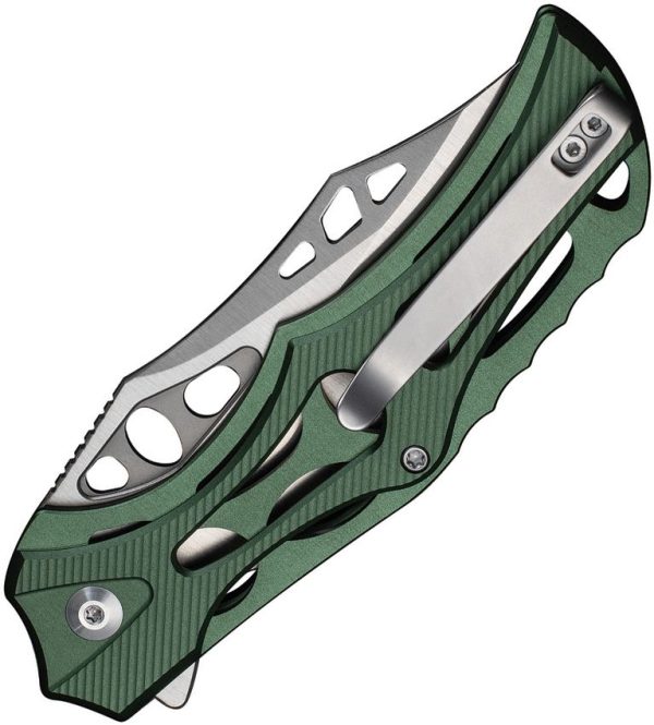 Civivi Biophase Button Lock Green Aluminum