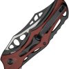 Civivi Biophase Button Lock Burgundy G10 Overlay