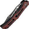 Civivi Biophase Button Lock Burgundy G10 Overlay