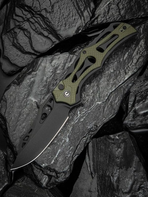 Civivi Biophase Button Lock OD Green G10