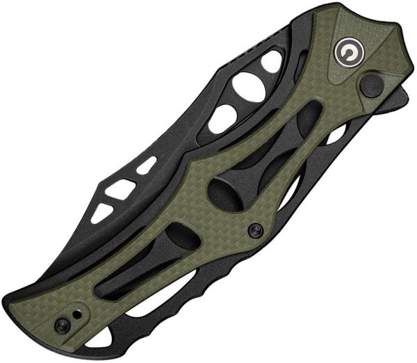 Civivi Biophase Button Lock OD Green G10