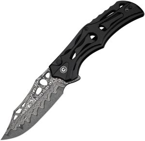 Civivi Biophase Button Lock Damascus Compact