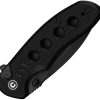 Civivi Triptych Button Lock Folding Knife - Black G10