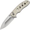 Civivi Triptych Button Lock Folding Knife - Ivory G10