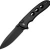 Civivi Hyperpulse Button Lock Folding Knife - Black