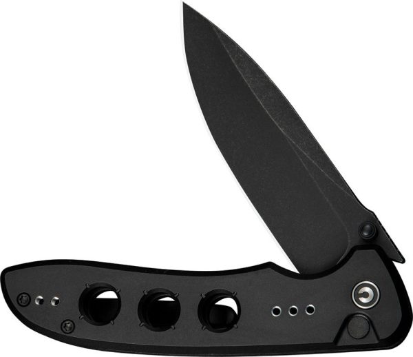 Civivi Hyperpulse Button Lock Folding Knife - Black