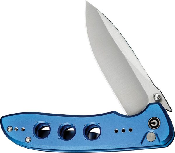 Civivi Hyperpulse Button Lock Folding Knife - Blue
