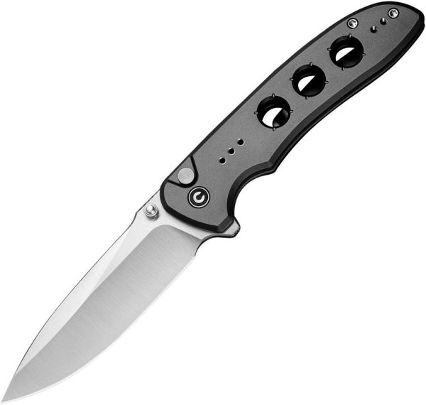 Civivi Hyperpulse Button Lock Folding Knife - Gray