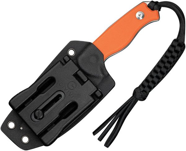 Civivi Timberbark Fixed Blade Knife - Orange G10