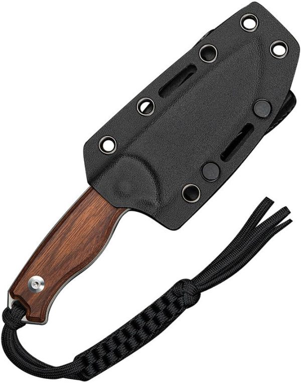 Civivi Timberbark Fixed Blade - Brown Wood 14C28N