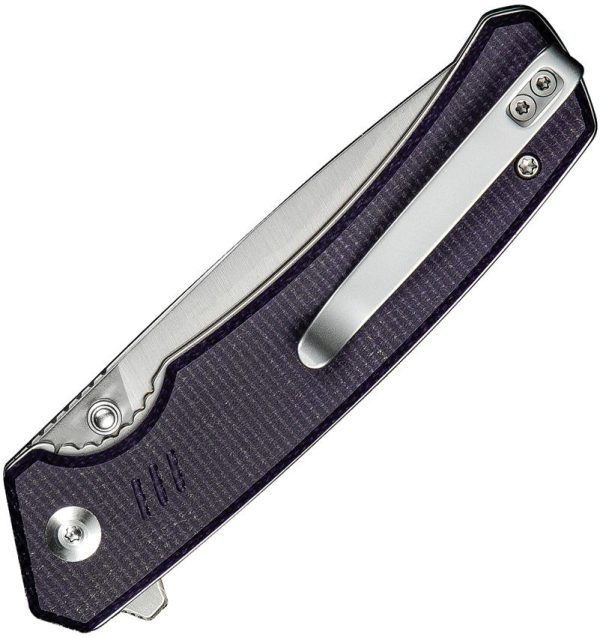 Civivi Merit Linerlock Purple Micarta - 14C28N