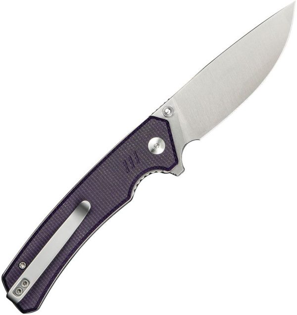 Civivi Merit Linerlock Purple Micarta - 14C28N