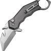 Civivi Amaroq Button Lock Gray Aluminum - Nitro V